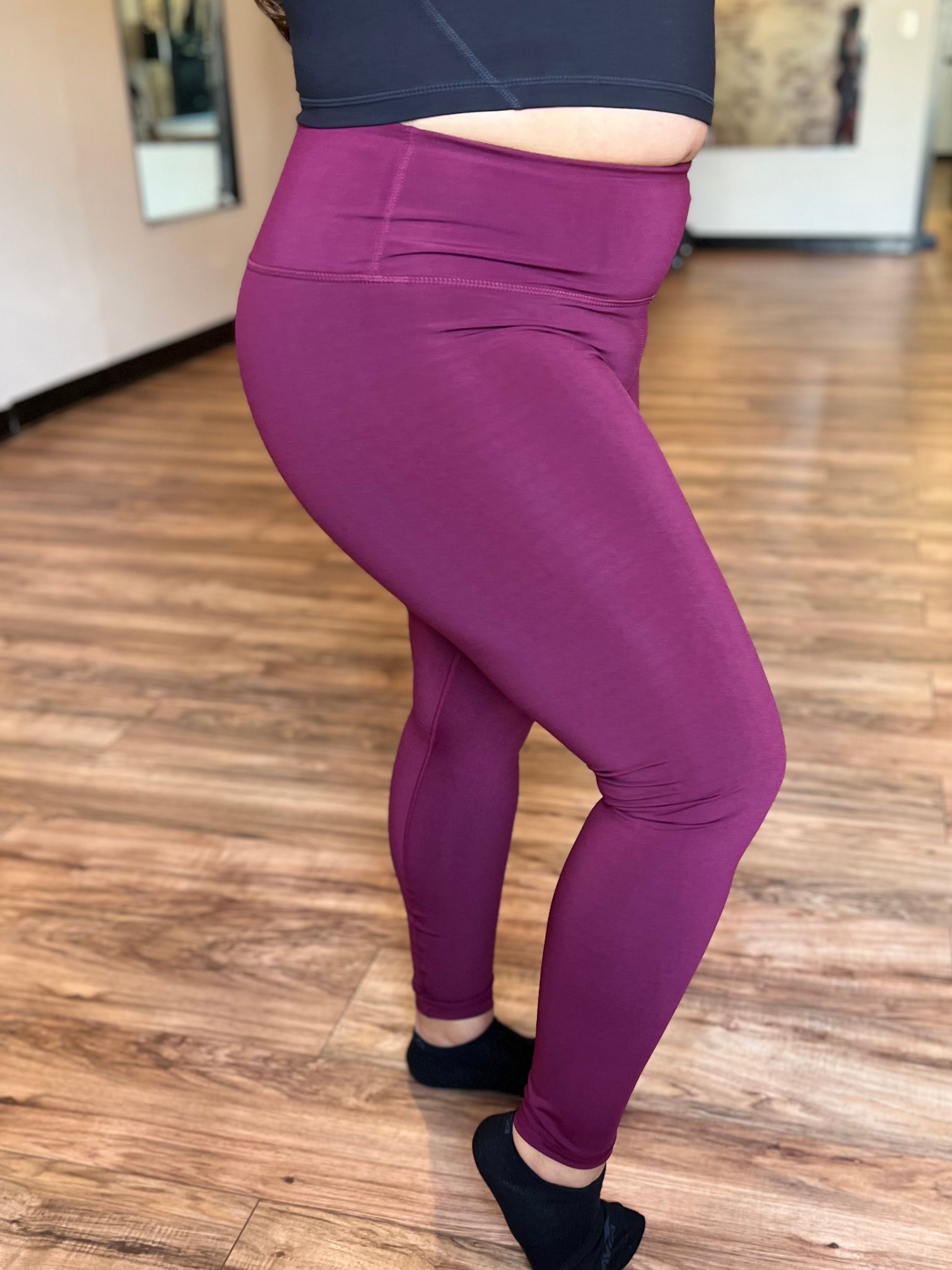 Ultra Form-Fit Active Legging Purple
