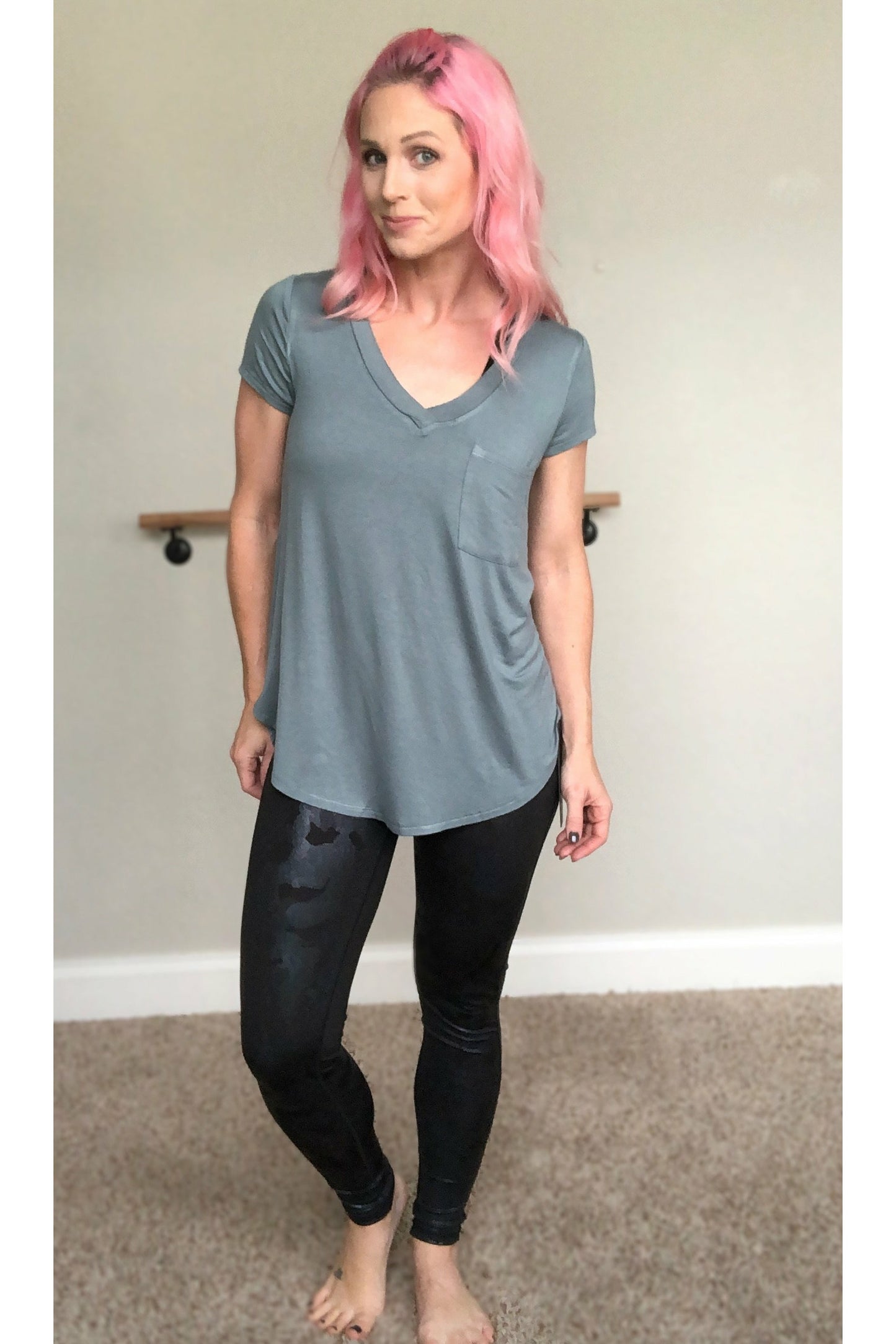 Icon V Neck Tee (4 colors to choose from)